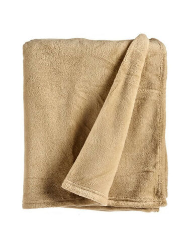 Couverture Polaire Beige...