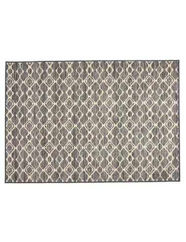 Tapis Bleu Marron Clair...