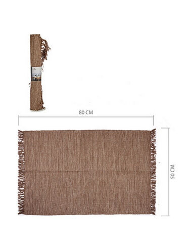 Tapis Marron Coton (50 x 1...