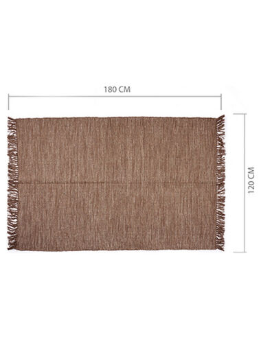 Tapis Marron Coton (120 x 1...