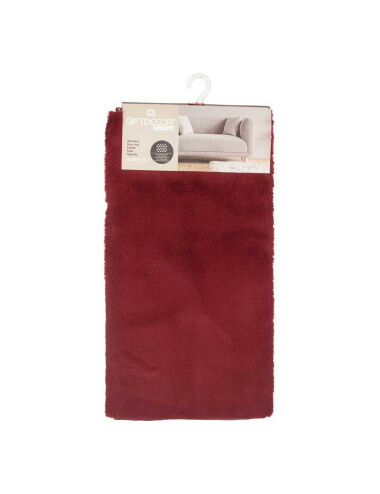 Tapis Polyester Bordeaux...