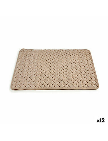 Tapis de bain Tressé Beige...