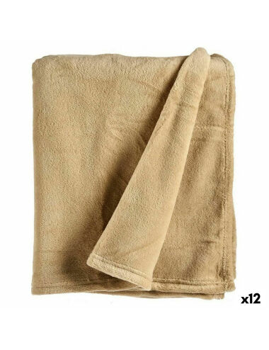 Couverture Polaire Beige...