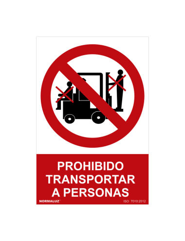 Panneau Normaluz Prohibido...