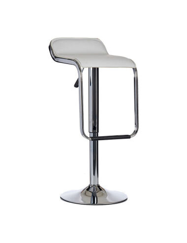 Tabouret Argenté Blanc...