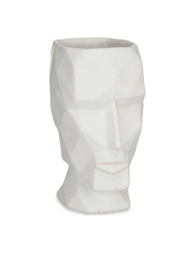 Vase Visage 3D Blanc...