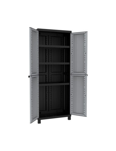 Armoire Terry Noir/Gris...