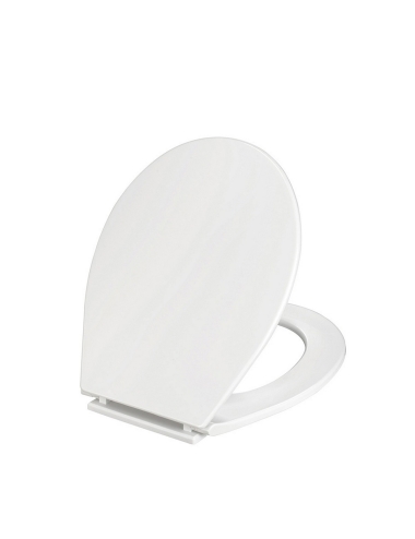 Abattant WC EDM Blanc PVC