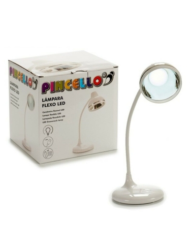 Lampe de bureau USB Blanc...