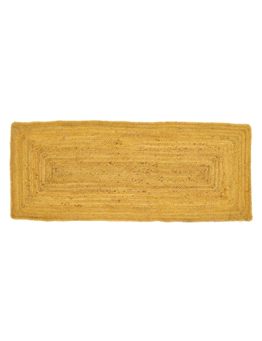 Tapis Jaune Jute 170 x 70 cm