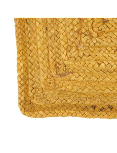 Tapis Jaune Jute 170 x 70 cm