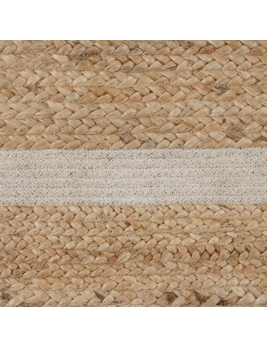 Tapis Naturel Blanc Jute...