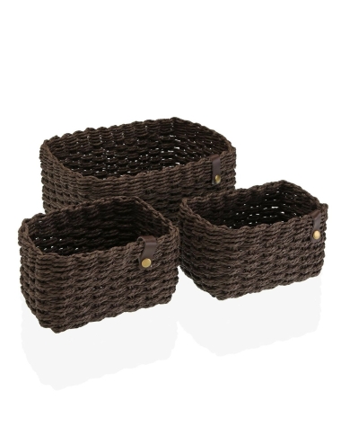 Set de basket Versa Marron...