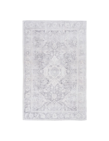 Tapis Gris Coton 160 x 230 cm