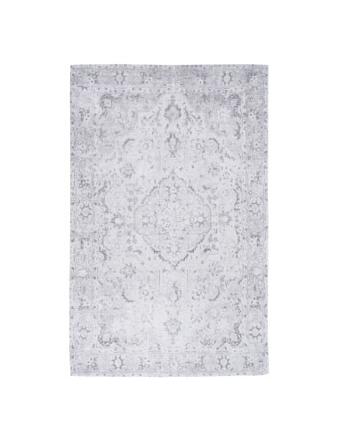 Tapis Gris Coton 160 x 230 cm