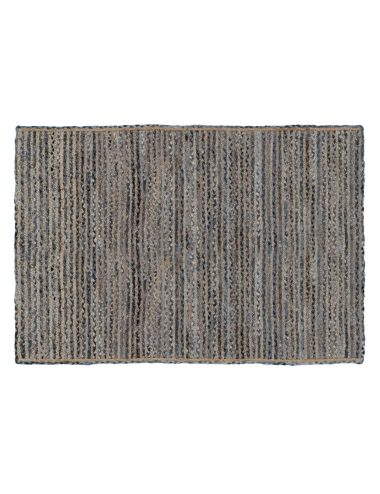 Tapis Naturel Bleu Coton...